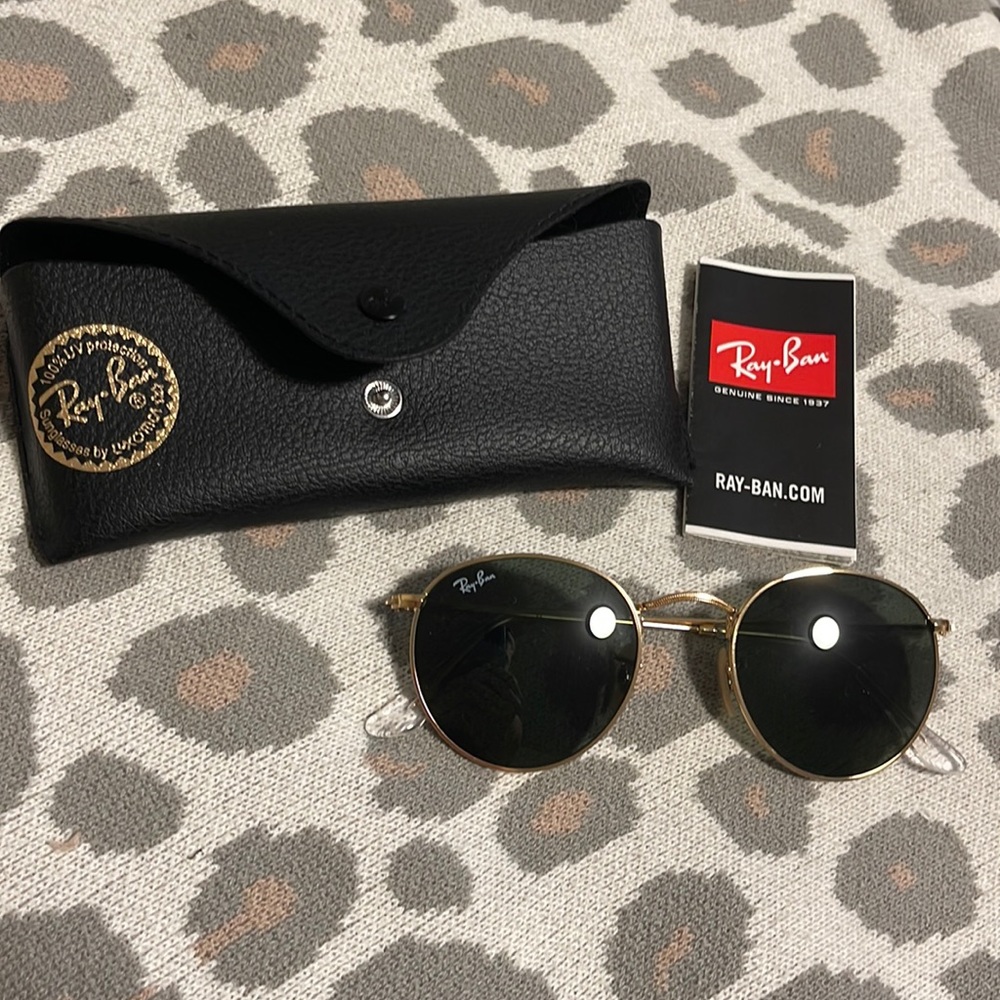 Gold Ray Bans